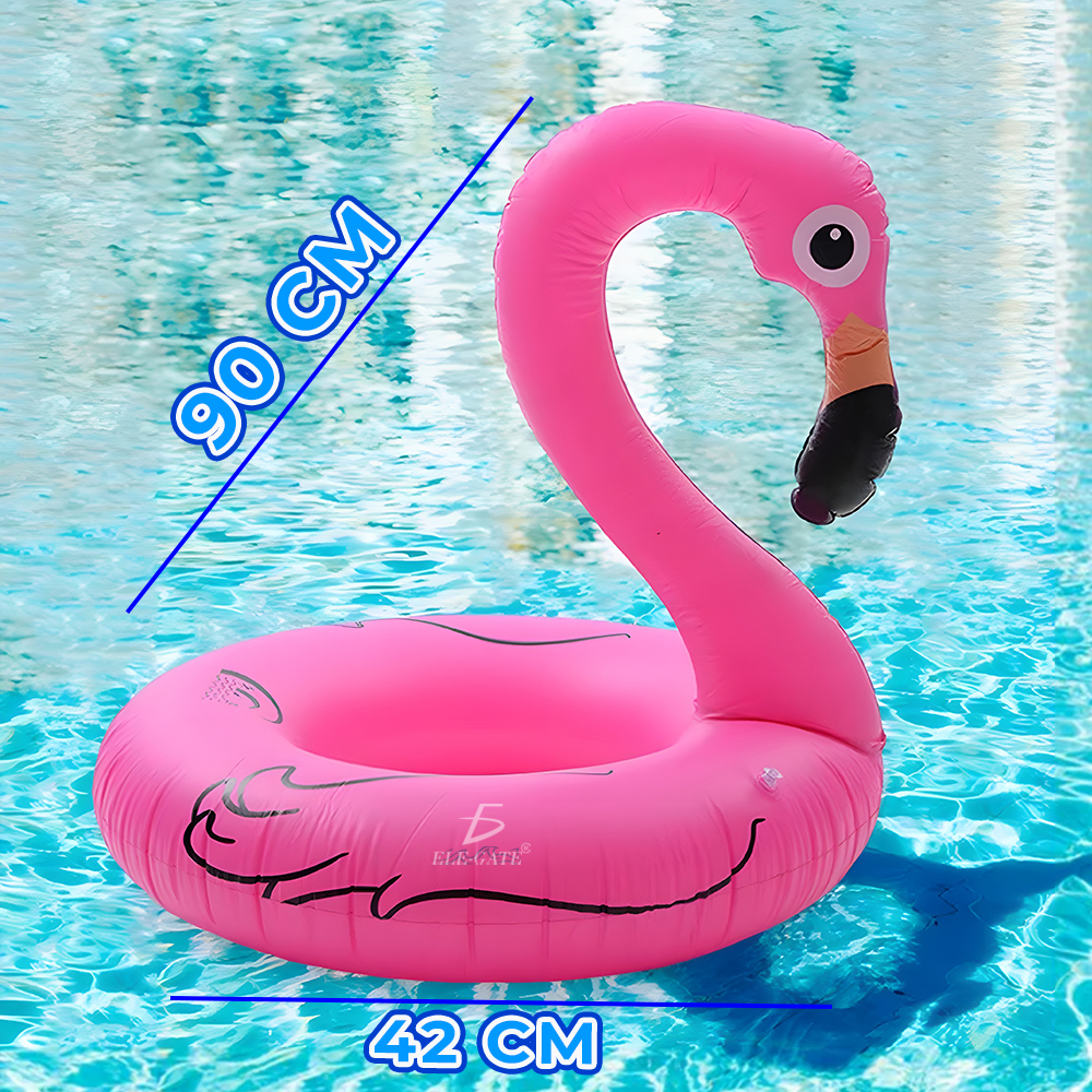 Dona Inflable en Forma de Flamingo - Image 4