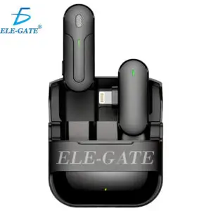 Micrófono Inalámbrico Lavalier  para IPhone con Estuche de Carga