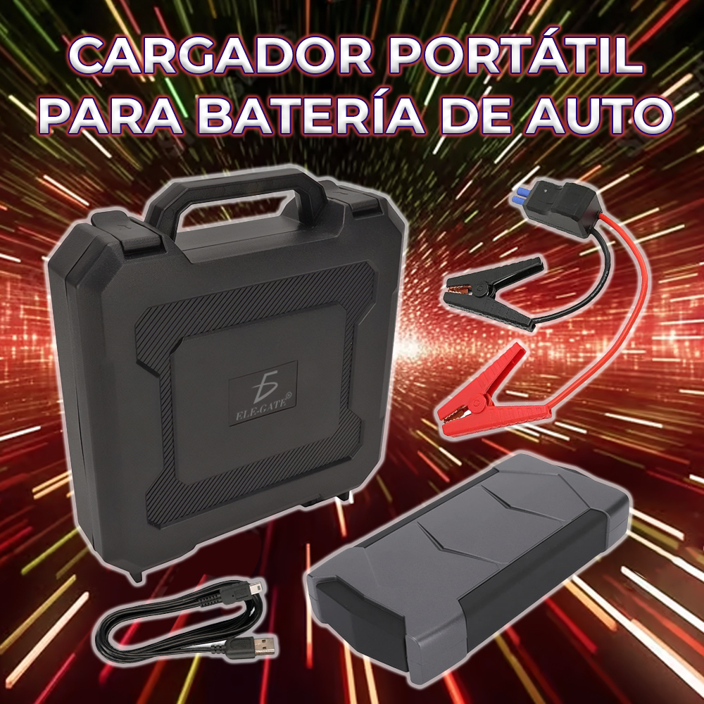 Cargador Portátil para tu Auto de 1500 A