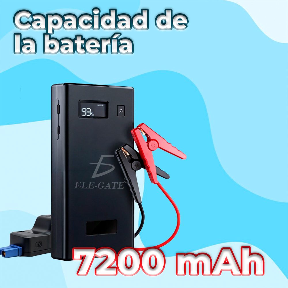 Arrancador Portátil de Batería para Coche de 7200 MaH - Image 3