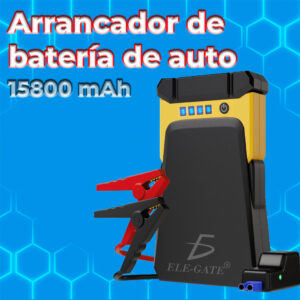 Power Bank Cargador Portátil de Batería Para Auto Y Celular 15800mah