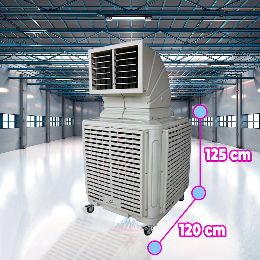 Aire Acondicionado Evaporativo Industrial Portátil Mono 220v - Image 4