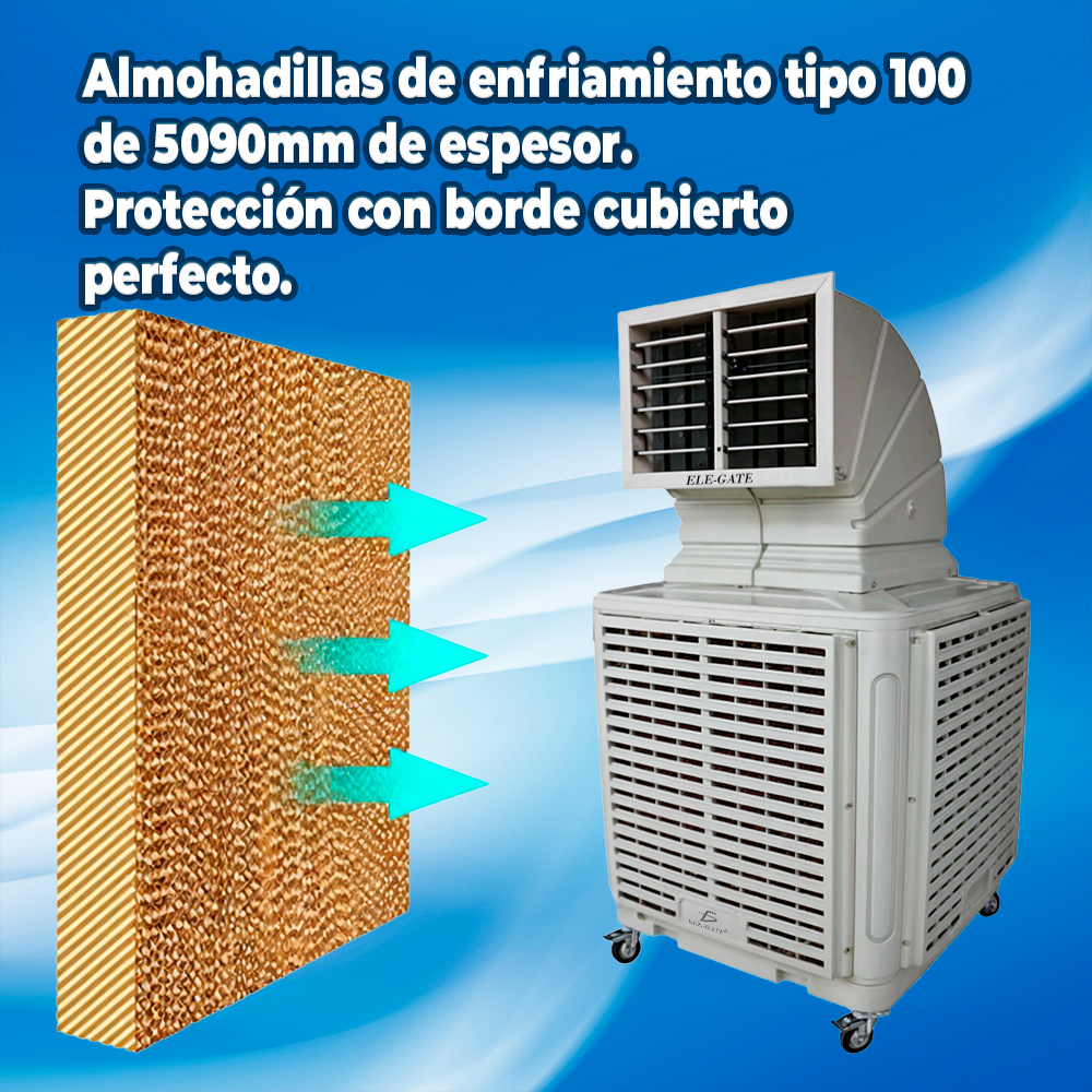 Aire Acondicionado Evaporativo Industrial Portátil Mono 220v - Image 3