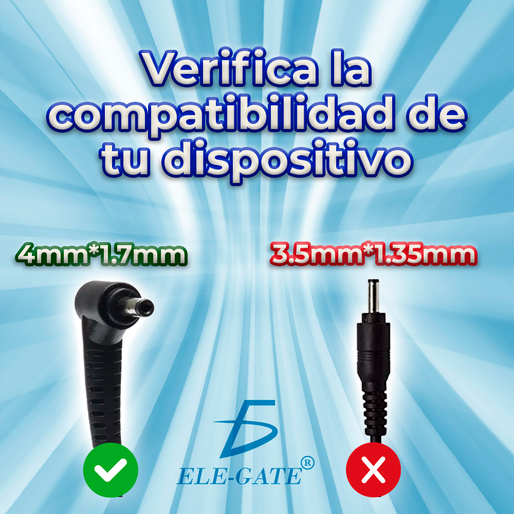 Cargador para Laptop Compatible Dell de 65W 3.34A 19.5V 4.0x1.7mm - Image 3
