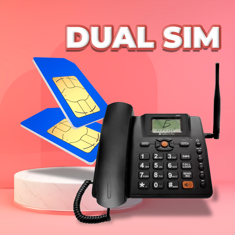 Telefono Inalámbrica Fijo con Marcación Rápida con Dual Sim - Image 3