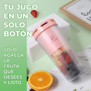 Mini Vaso licuadora de 350ml recargable vía USB