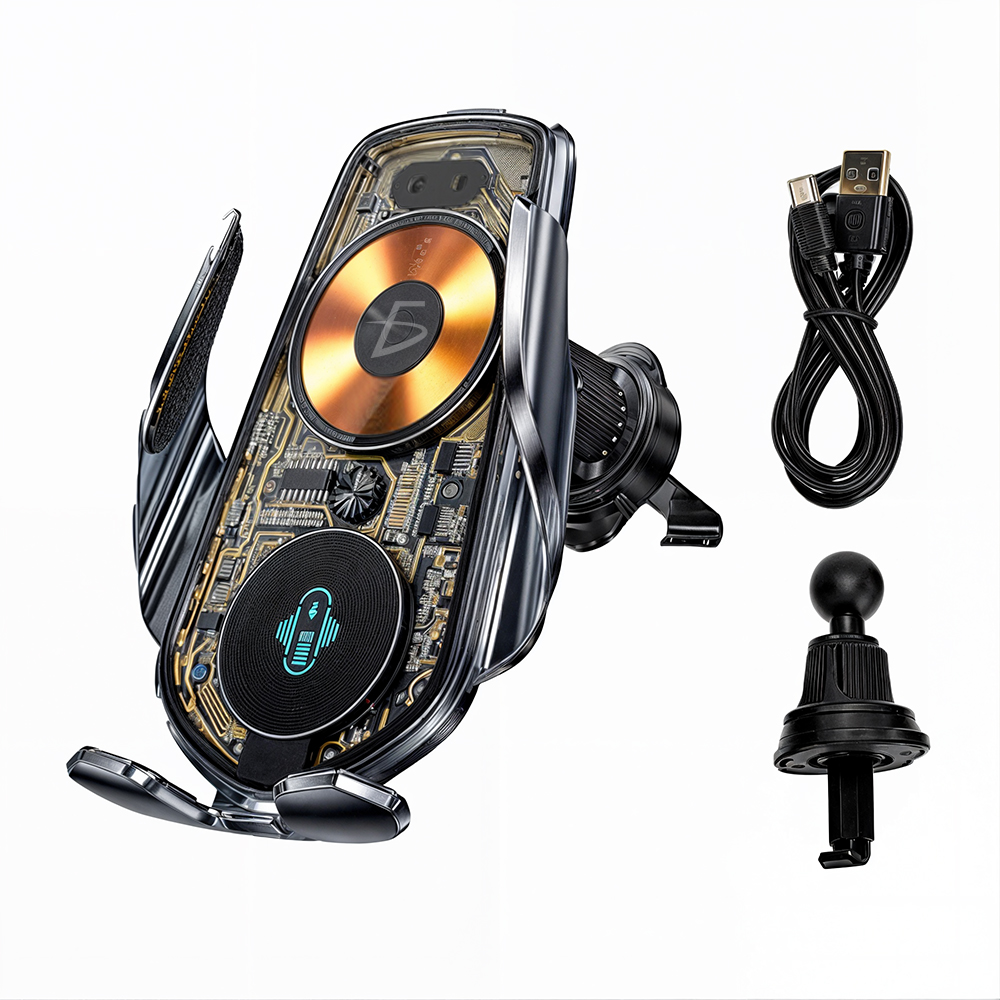 Cargador Rapido Wireless de 15W para Automóvil - Image 2