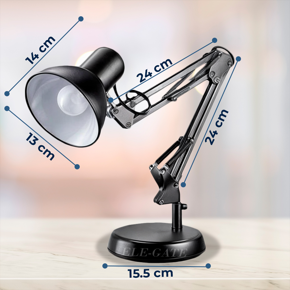 Lampara de Mesa Articulada con Switch de Encendido y Luz Led - Image 4