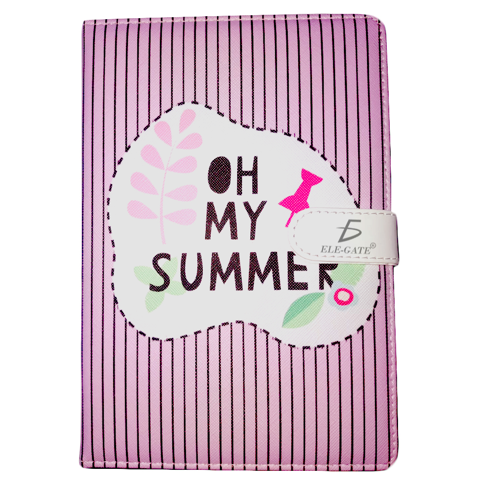 Cuaderno con estilo Coquete con Forro Acolchado y Banda Magnética - Image 2