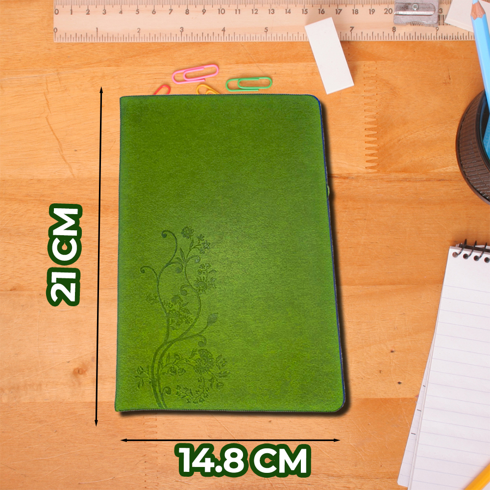 Libreta con Tapa Acolchada y Texturizada con Hojas Tipo Agenda - Image 4