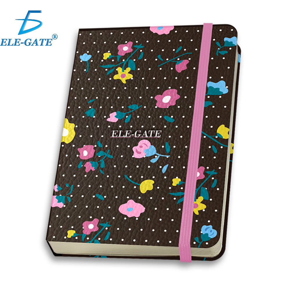 Cuaderno con Flores estilo Coquete con 75 hojas Rayadas