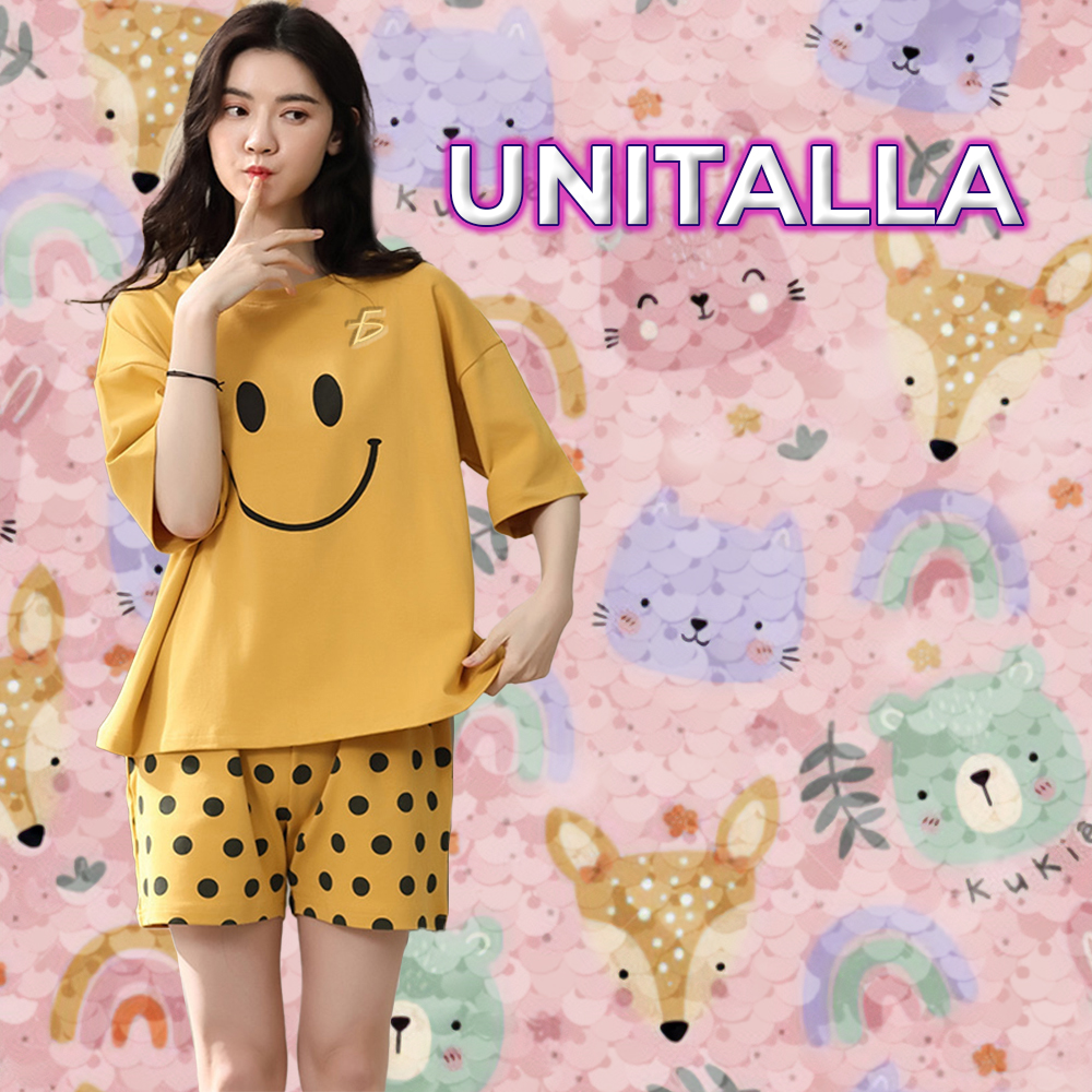 Set de 4 Piezas de Pijamas Ligeras Kawaii – Frescas y Casuales - Image 11