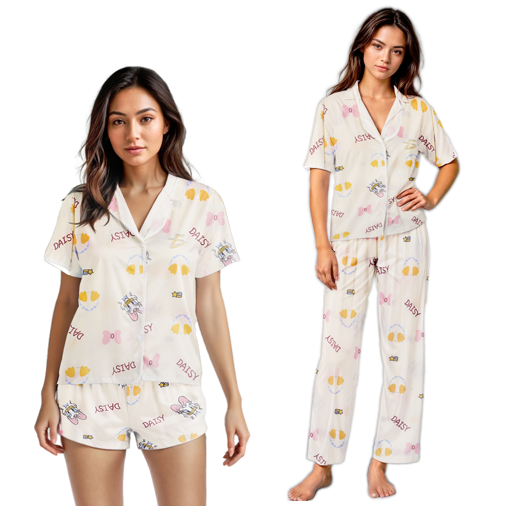 Set de 3 piezas de Pijamas Ligeras Kawai Frescas y Casuales - Image 10