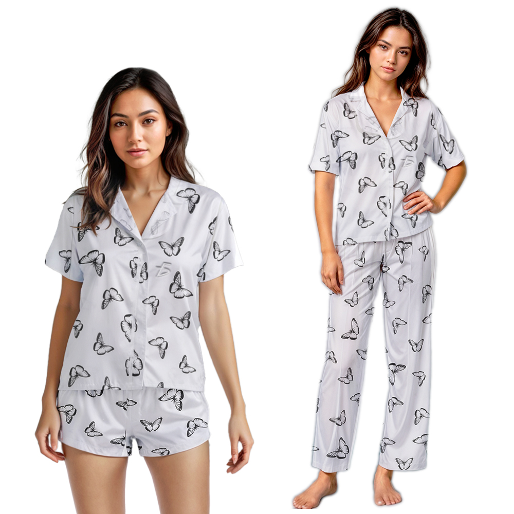 Set de 3 piezas de Pijamas Ligeras Kawai Frescas y Casuales - Image 7