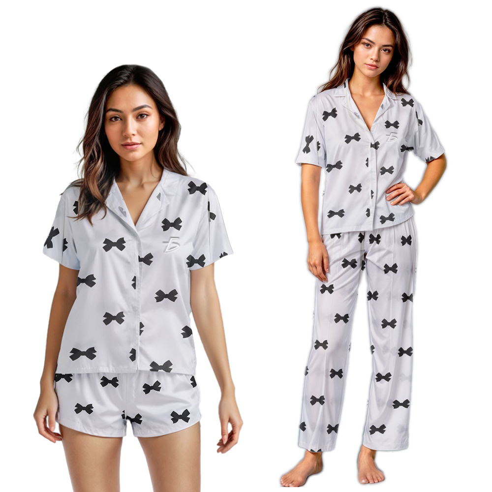 Set de 3 piezas de Pijamas Ligeras Kawai Frescas y Casuales - Image 6