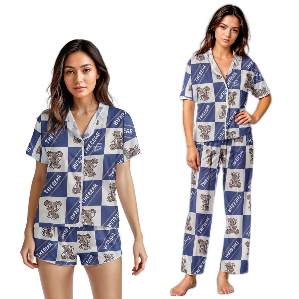 Set de 3 piezas de Pijamas Ligeras Kawai Frescas y Casuales - Image 2