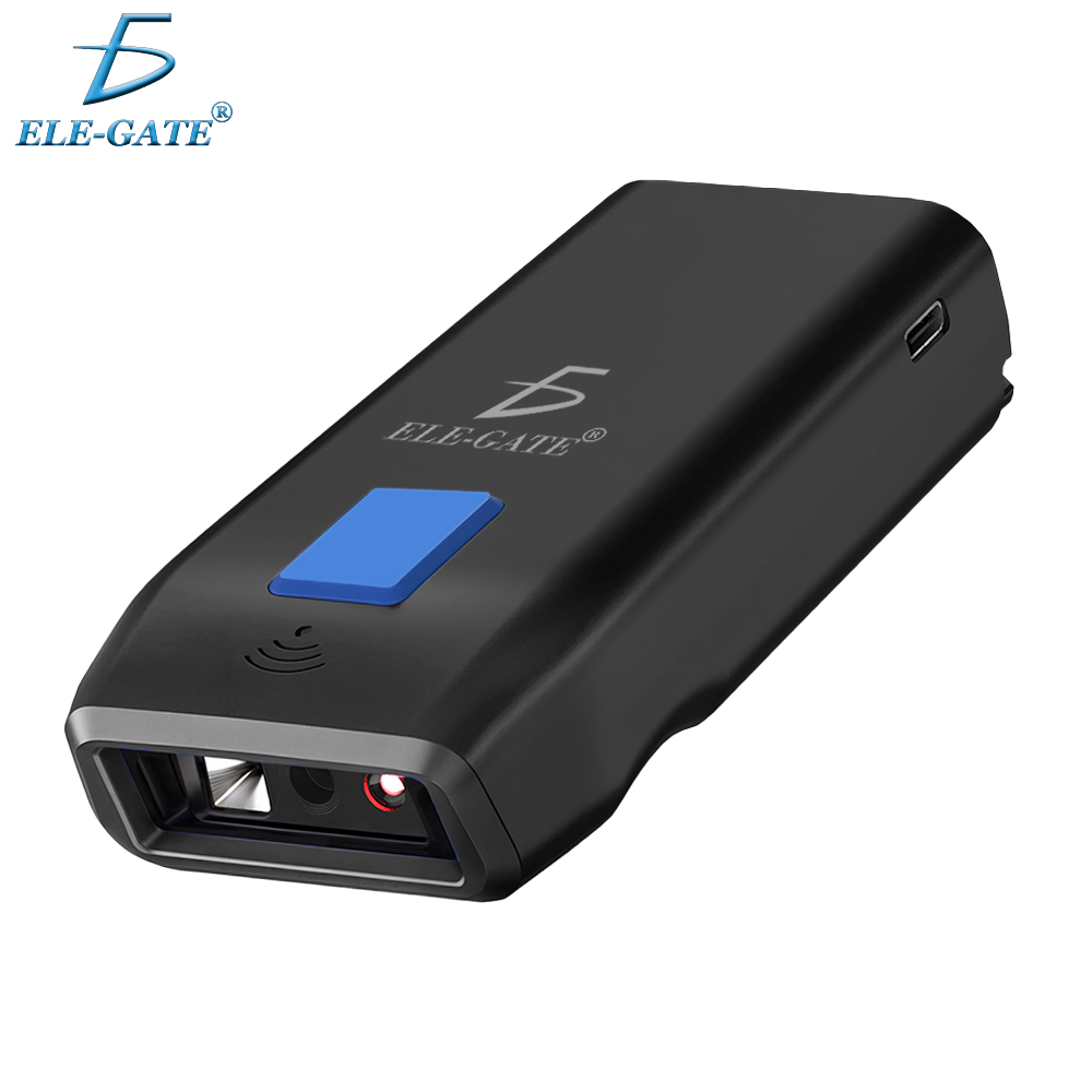 Escáner de Código de Barras QR Inalámbrico con Luz 2D