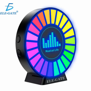 Luces Rítmicas Circulares RGB con Entrada tipo C y 5 efectos de Luz
