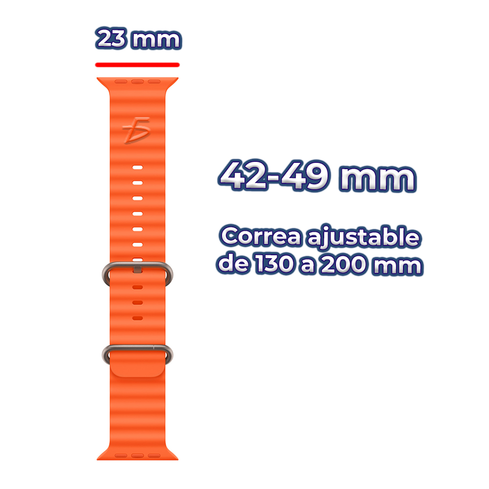 Correa Deportiva Ocean para Smart Watch de 42-49mm - Image 3