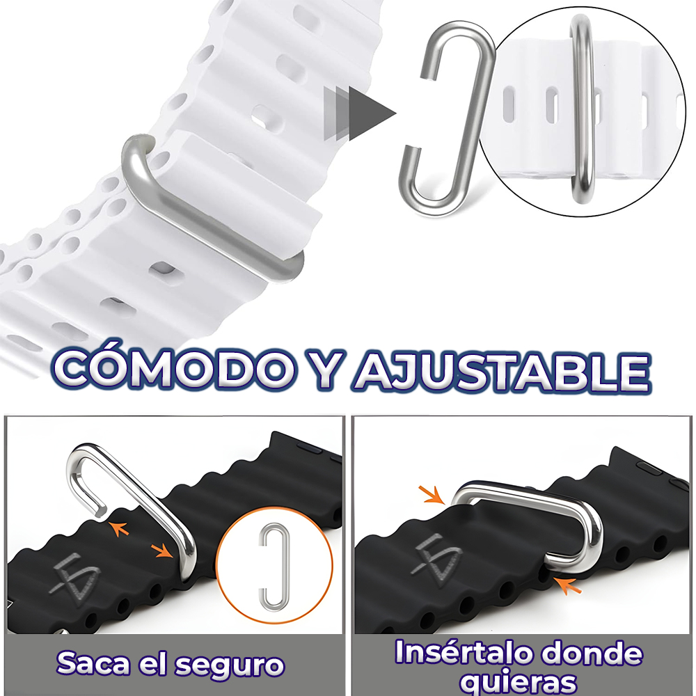 Correa Deportiva Ocean para Smart Watch de 42-49mm - Image 2