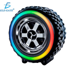 Bocina en Forma de Llanta Bluetooth RGB carga Tipo C