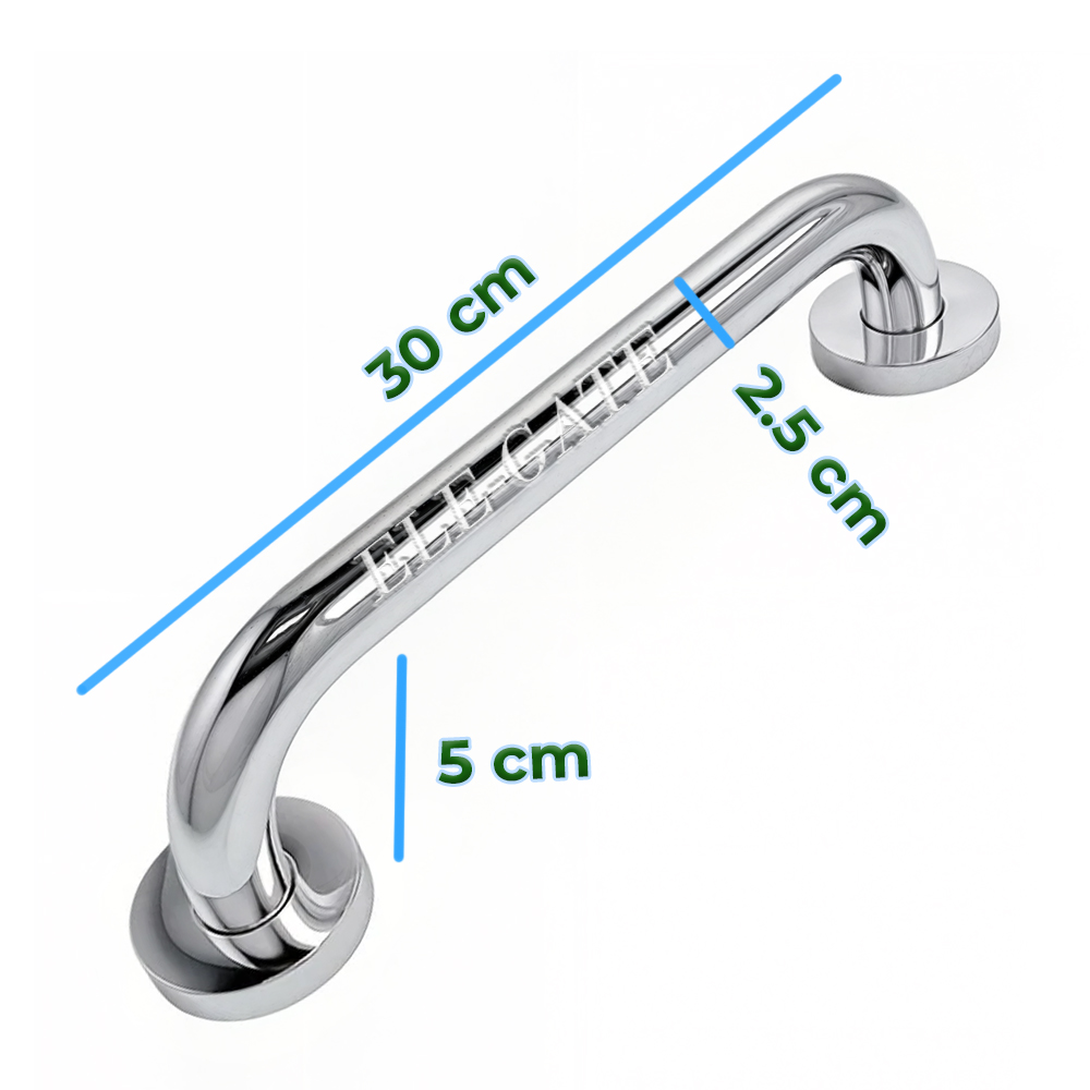 Agarradera de Baño de Acero Inoxidable 30cm - Image 4