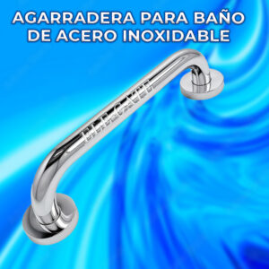 Agarradera de Baño de Acero Inoxidable 30cm