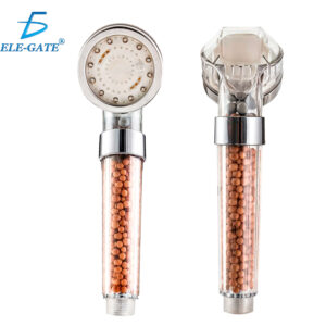 Regadera de Baño con Luz LED RGB con Piedras Filtrantes – Relajación, Estilo y Purificación en Cada Ducha