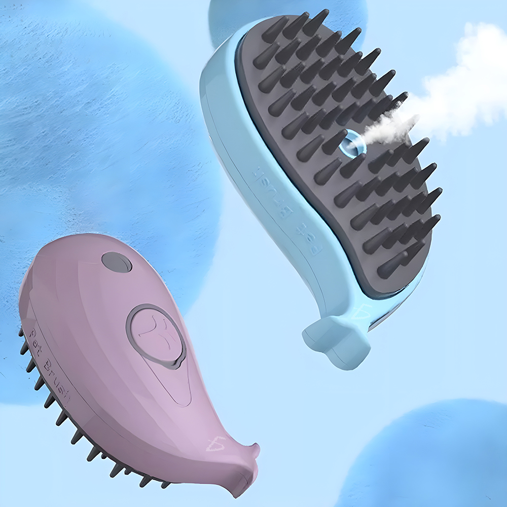 Cepillo Multifuncional para Desenredar Pelaje de Mascotas, Herramienta de Aseo y Masaje para Gatos y Perros - Image 2