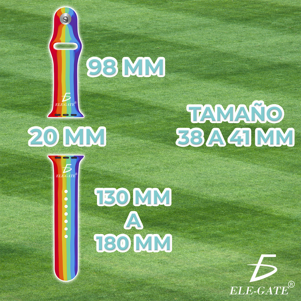 Correa Smarth Watch Prime deportiva de 38-41mm de Fluoroelastómero - Image 4