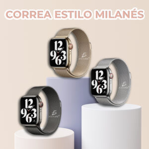 Correa para Smart Watch de 38-41mm de Acero Inoxidable con Cierre Magnético