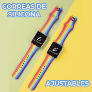 Correa Smarth Watch Prime deportiva de 42-49mm de Fluoroelastómero