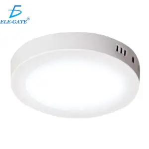 Lámpara de Techo Led Luz Fría con Revestimiento Redondo de Aluminio