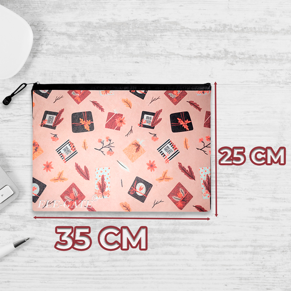 Sobre de Lona con Estampado en Tendencia Impermeable y con Cierre - Image 4