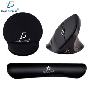 Kit Gamer Confort Incluye   1 Mouse Vertical , 1 Mouse Pad y 1 Almohadilla Vertical para Teclado
