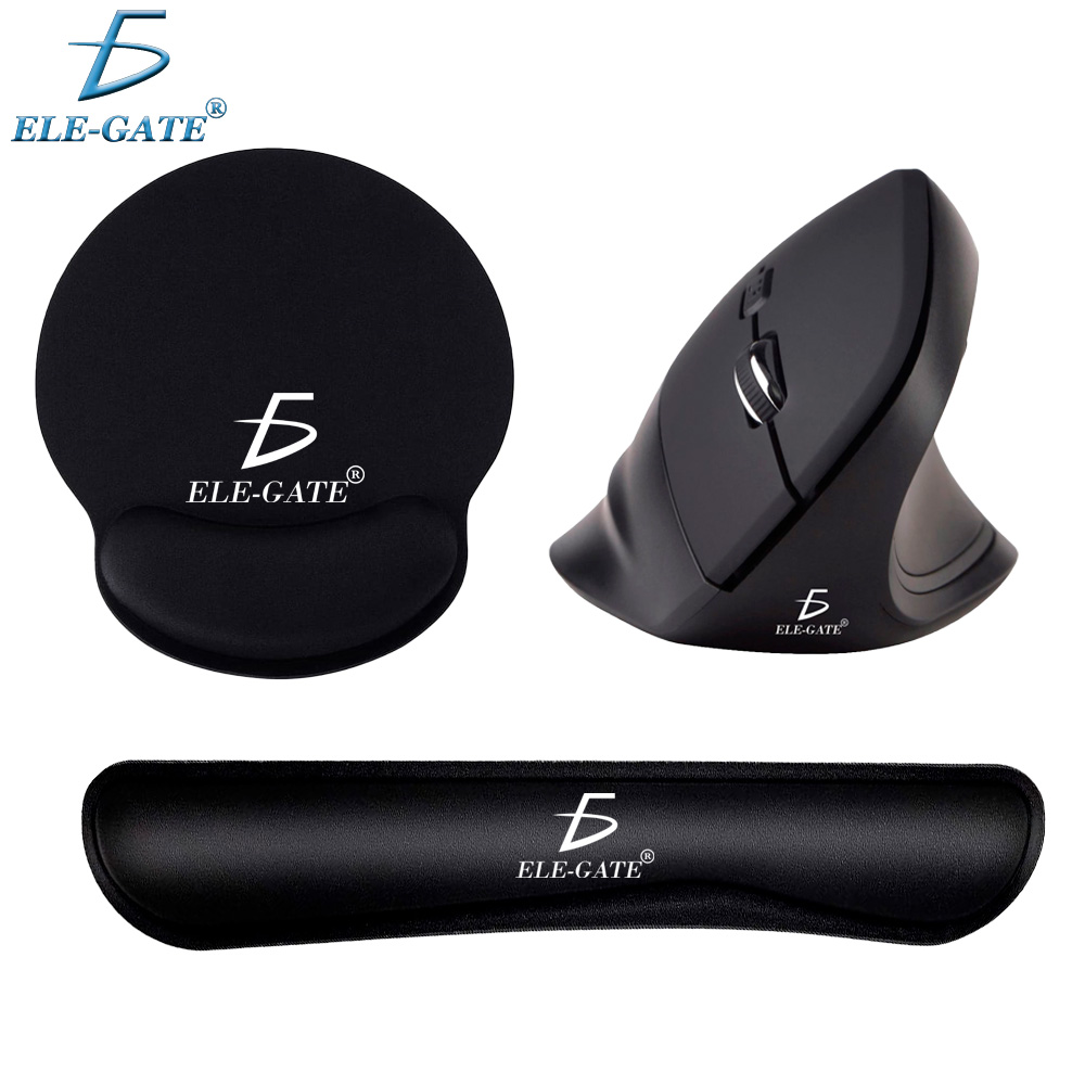 Kit Gamer Confort Incluye 1 Mouse Vertical , 1 Mouse Pad y 1 Almohadilla Vertical para Teclado