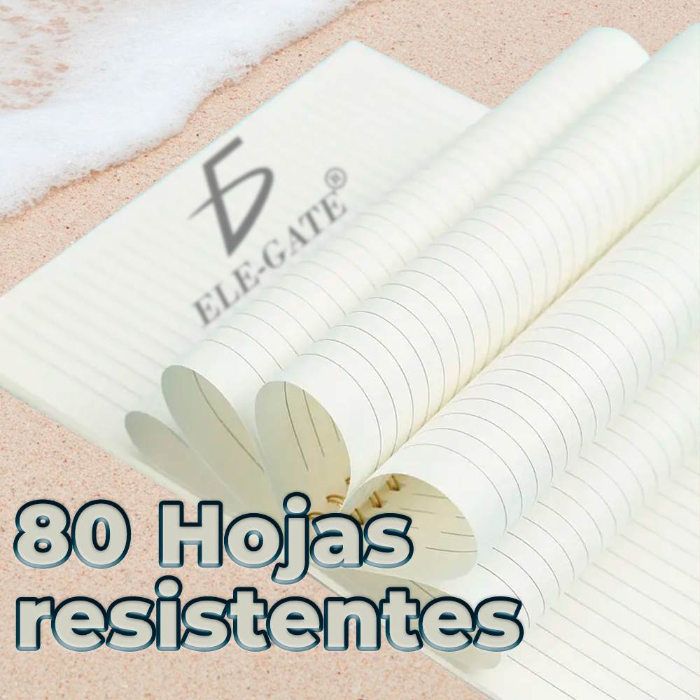 Cuaderno de Rayas Tamaño A5 con Portada Náutica y Espiral Metálico - Image 2