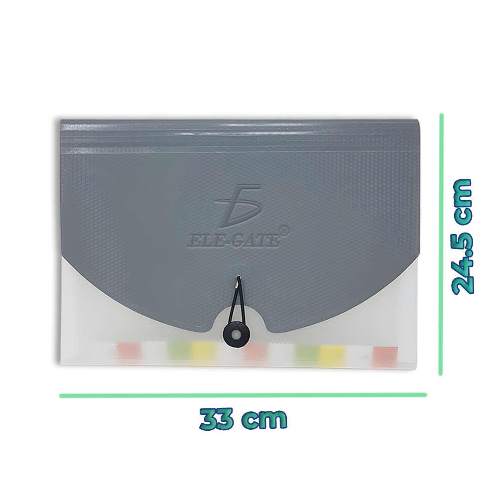 Folder Organizador A4 con Separadores de Colores Impermeable y contra Polvo - Image 4