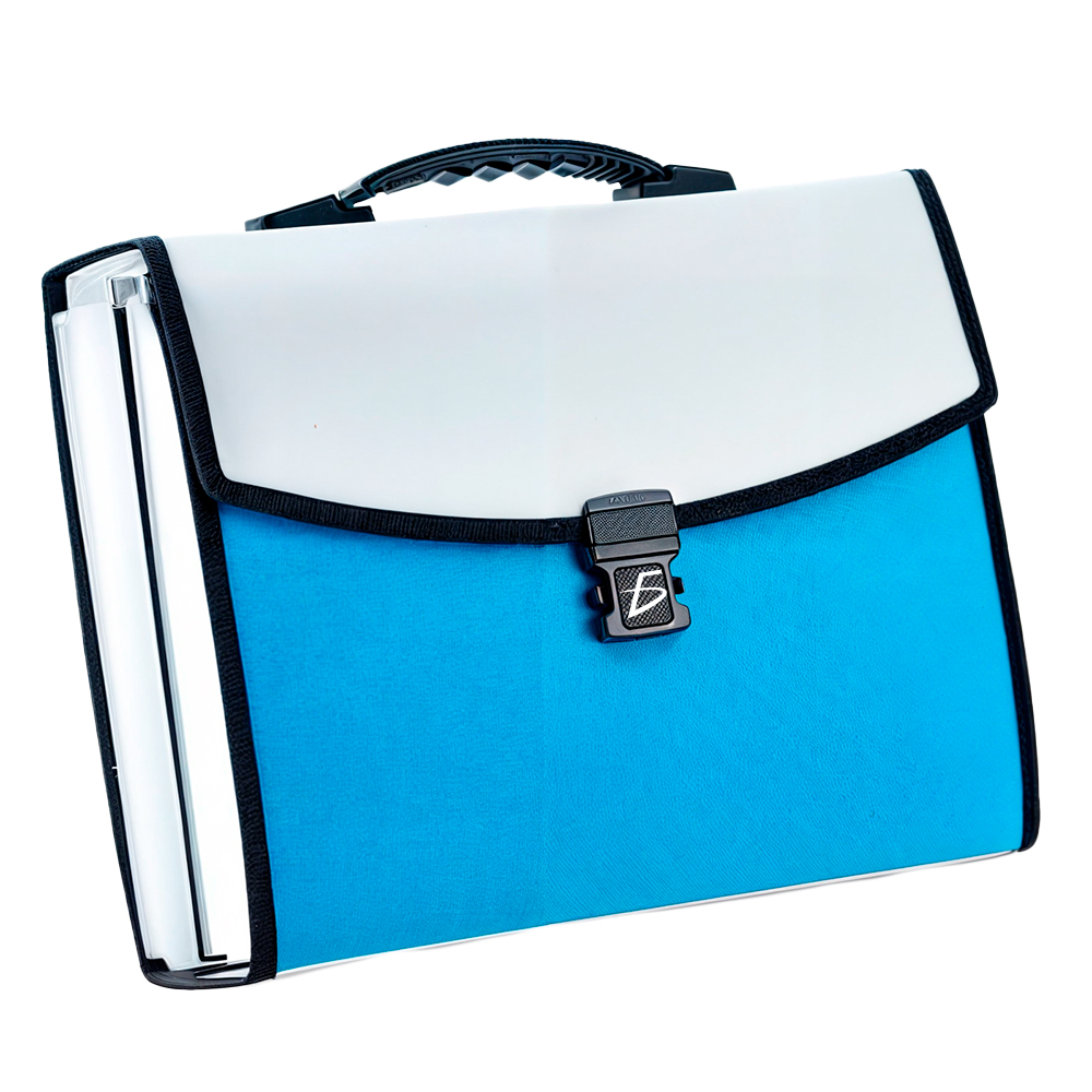 Porta Documentos Escolar Tamaño A4 con Separadores y Banderas de Colores - Image 3