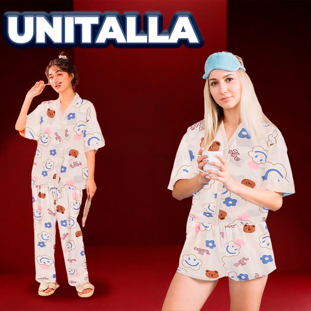 Set de Pijama de 3 Piezas Kawai Fresca y Lijera con Estilo Casual - Image 12