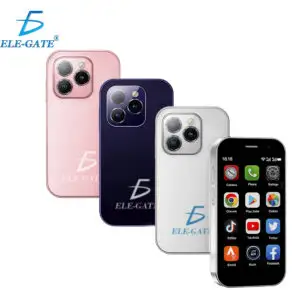 Smart phone mini con 2 ranuras Sim y Camara Trasera de 5 mega pixeles y Frontal de 2 MP