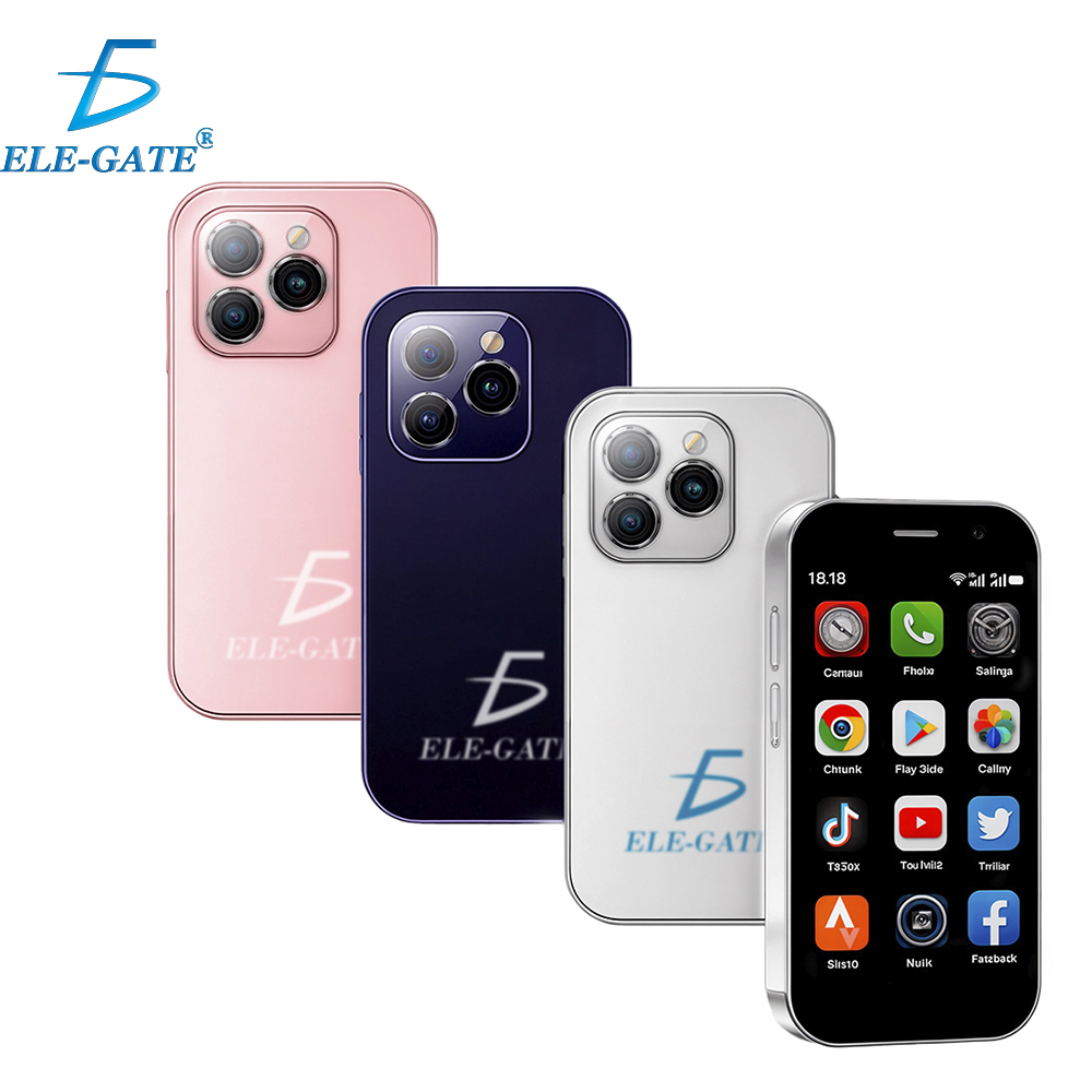 Smart phone mini con 2 ranuras Sim y Camara Trasera de 5 mega pixeles y Frontal de 2 MP