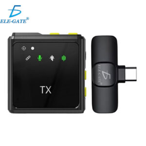 Micrófono Lavalier Inalámbrico TYP-C para Grabaciones de Calidad