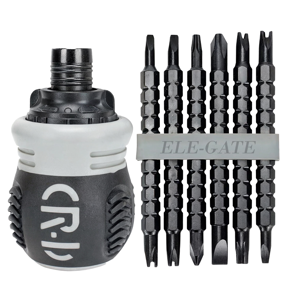 Juego de Destornilladores Magnetizados 13 en 1 con Mango Ergonómico