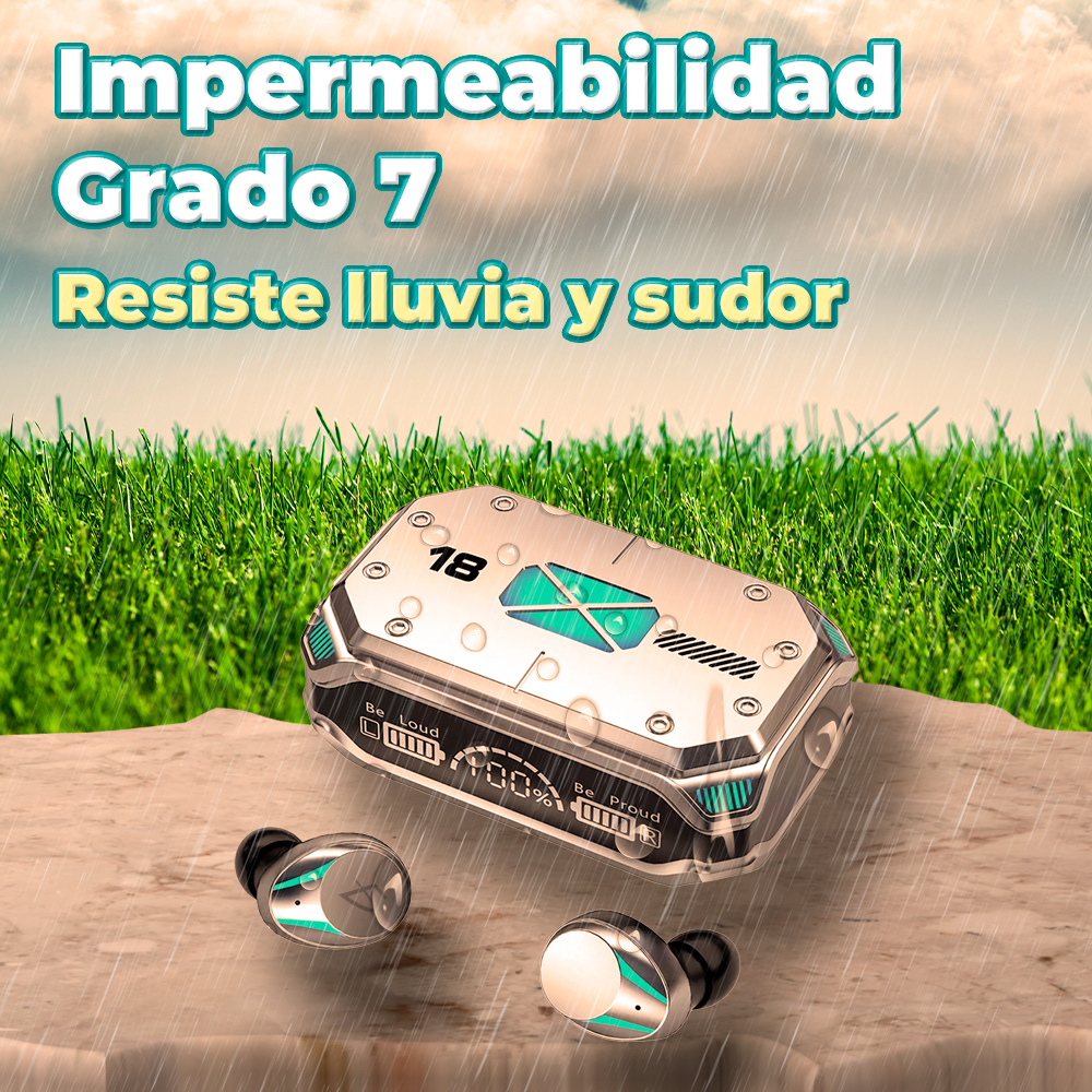 Audífonos Bluetooth 5.0 con Carga Magnética Rápida y Sonido HD - Image 3