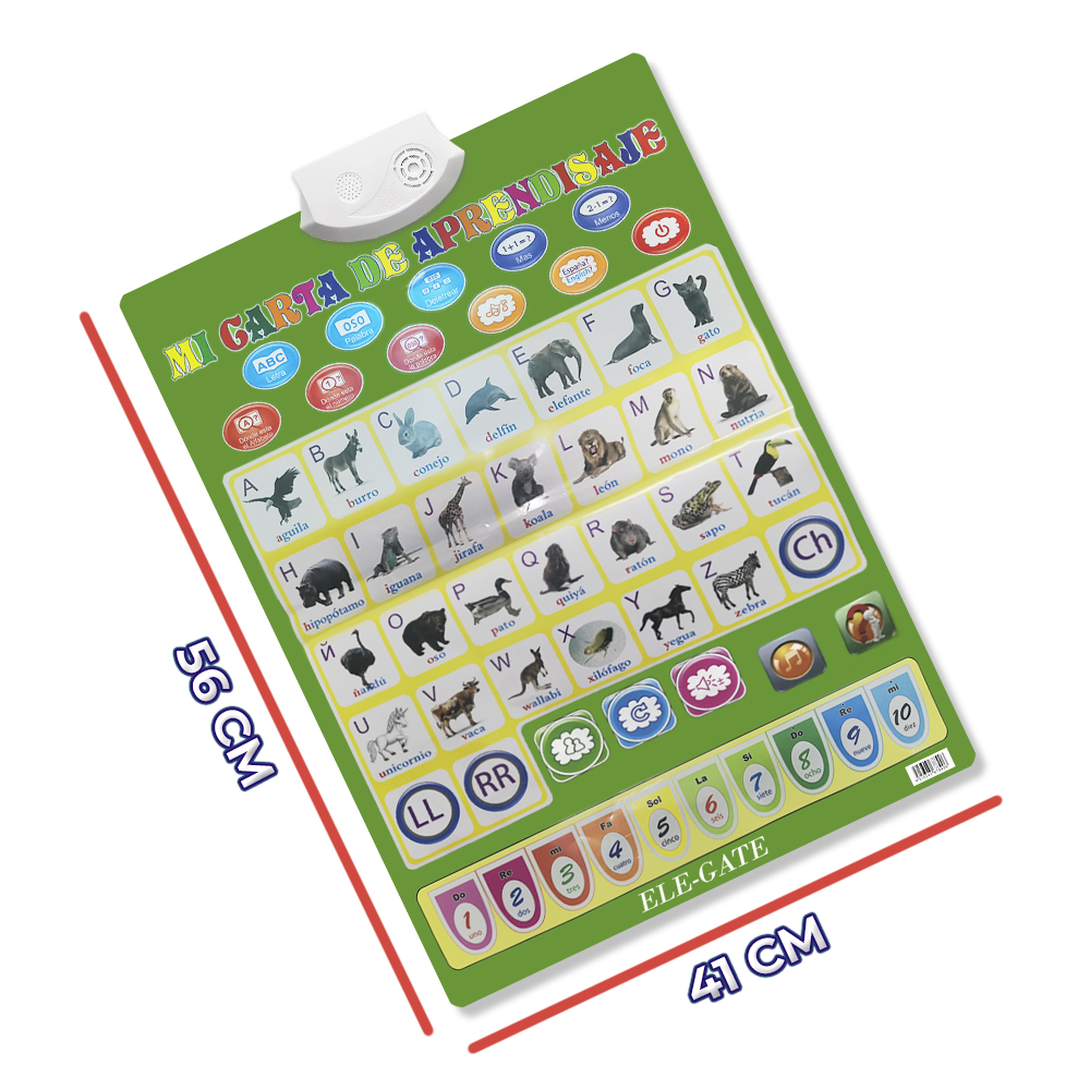 Juguetes Educativos para Niños – Póster de Aprendizaje en Español - Image 5