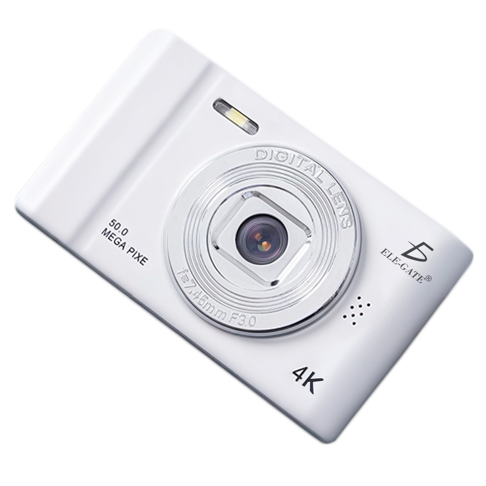 Cámara de Bolsillo 50 Mega Pixeles con Video 1080p con Flash Cámara Selfie y Reproductor MP3