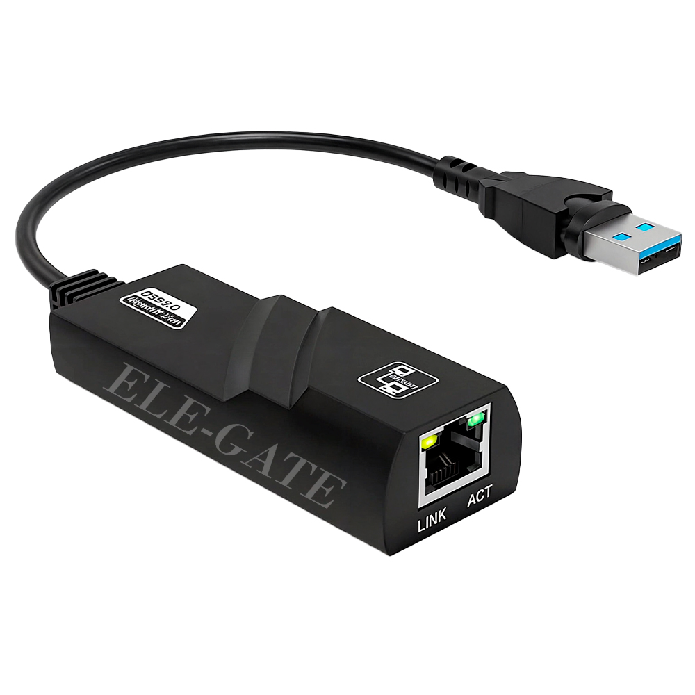 Adaptador USB 3.0 a LAN Ethernet RJ45 Gigabit 10/100/1000 Mbps - Image 2