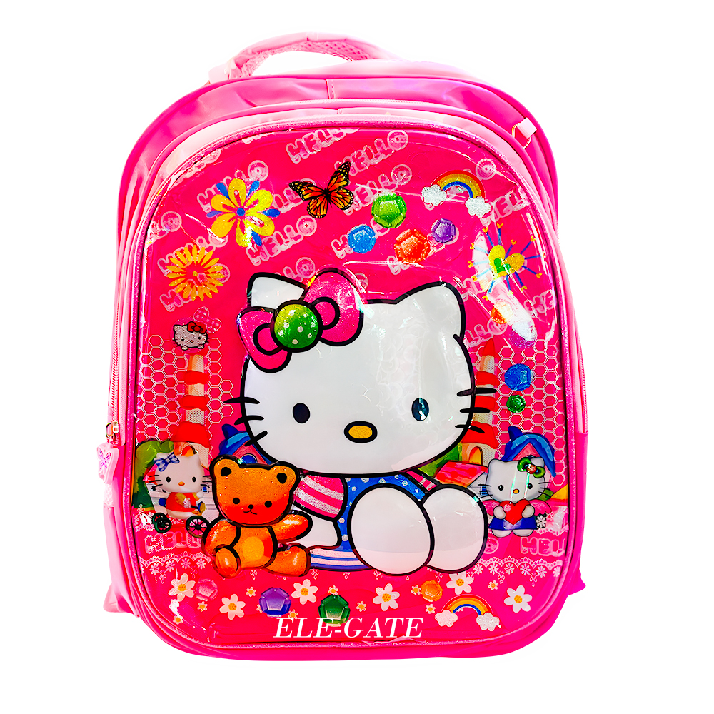 Set de Mochila Escolar Hellow Kitty y Paw Patrol con Lapicera y Lonchera Térmica con Cierre Resistente - Image 4