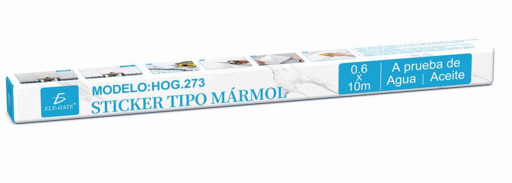 Pegatinas de PVC Blancas Impermeables de Mármol para Renovar Espacios. - Image 6